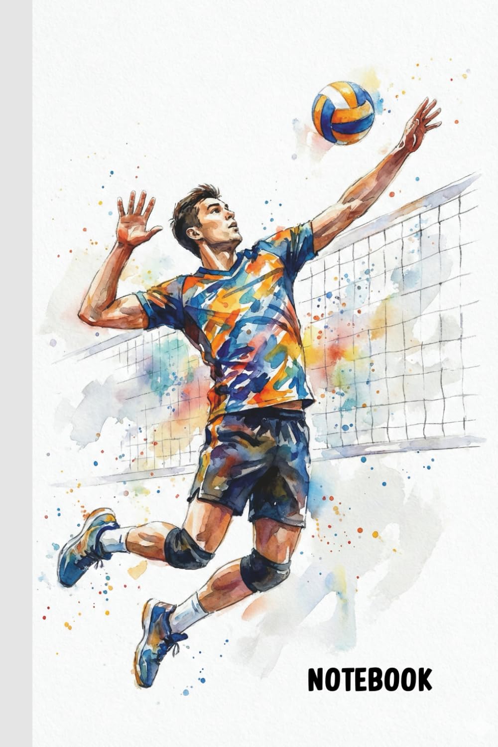 Volleyball Notebook: A5 Lined Journal (6x9) — 100 Pages — Gift for Volleyball Players — Sports Practice Journal baixar livro de graça