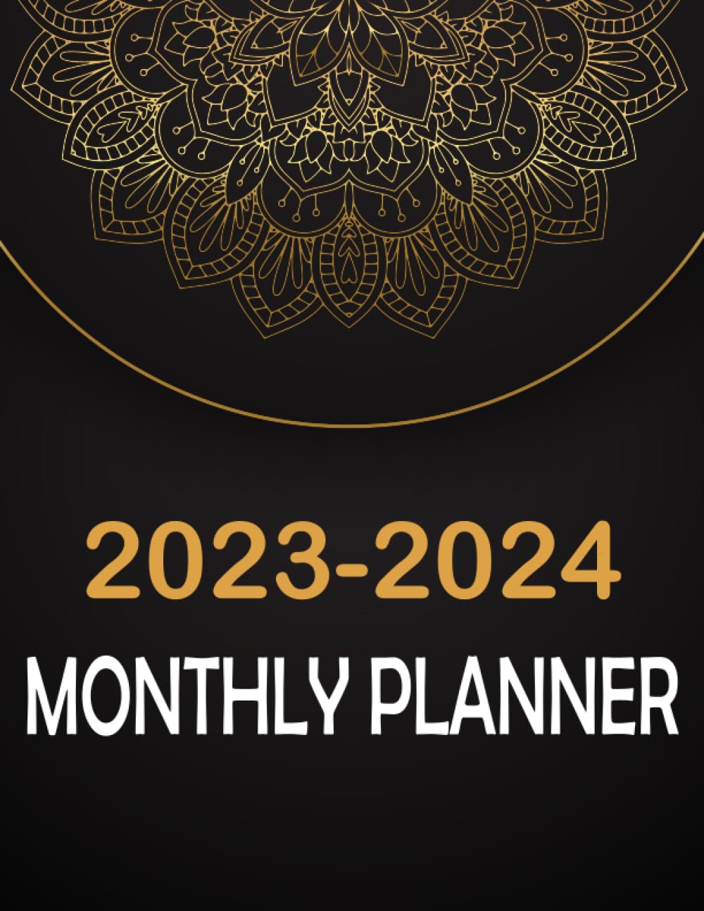 2023-2024 Monthly Planner: Weekly 12 Months Agenda with Holidays- Aug 2023 up to Jul 2024 | Organizer, Contacts Log & to do list, goals and note pages baixar o livro de graça
