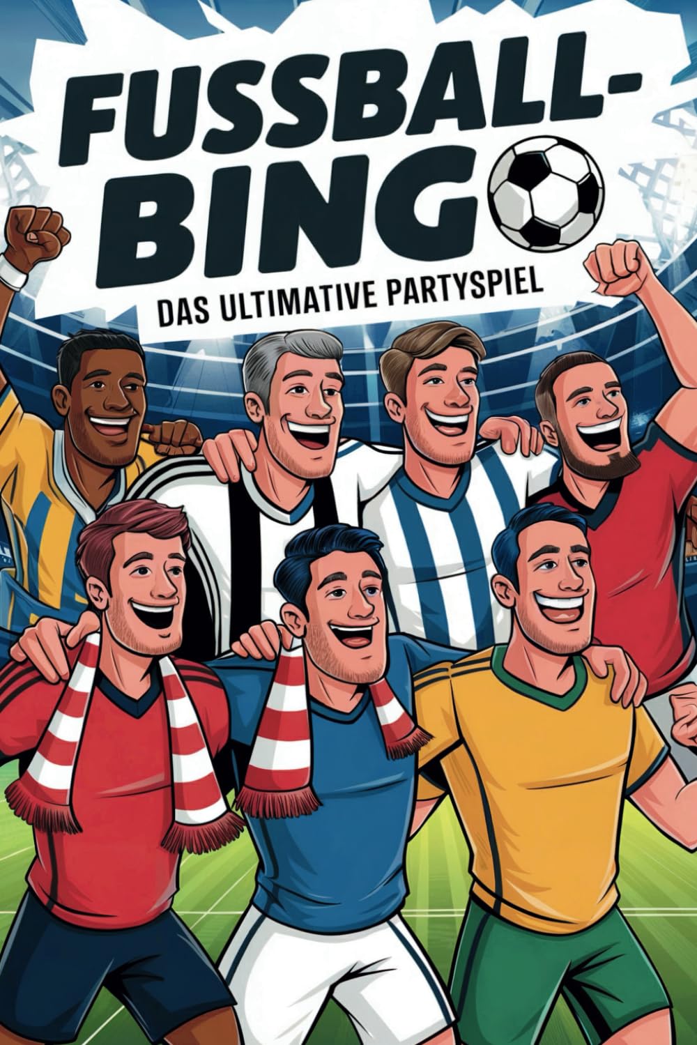 Fußball-Bingo: Das ultimative Trinkspiel für legendäre Abende – Das wohl lustigste Partyspiel für Fußballfans, ob Zuhause oder am Bolzplatz (German Edition) baixar o livro de graça