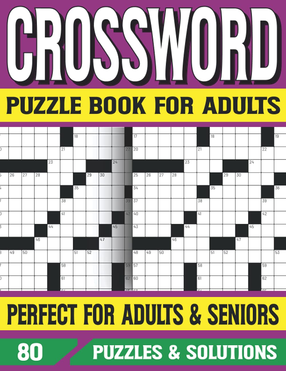 Crossword Puzzle Book For Adults: Fun & Challenging Adult Activity Book For Seniors Adults Women and Puzzle Fans With Solution baixar o livro de graça