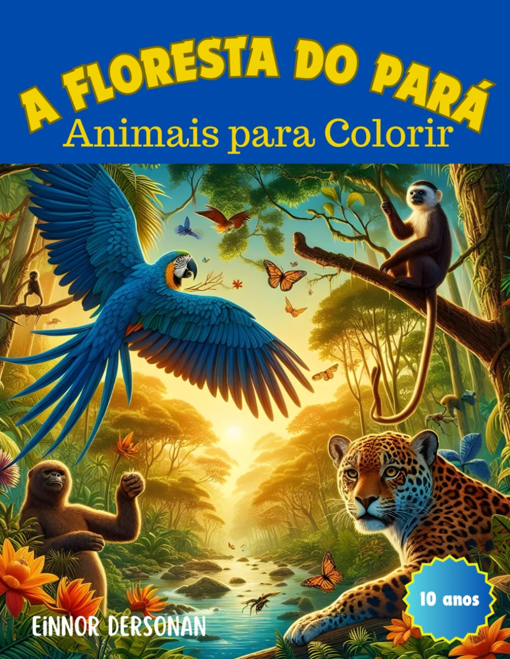 capítulo por capítulo baixar A Floresta Do Pará: Animais Para Colorir