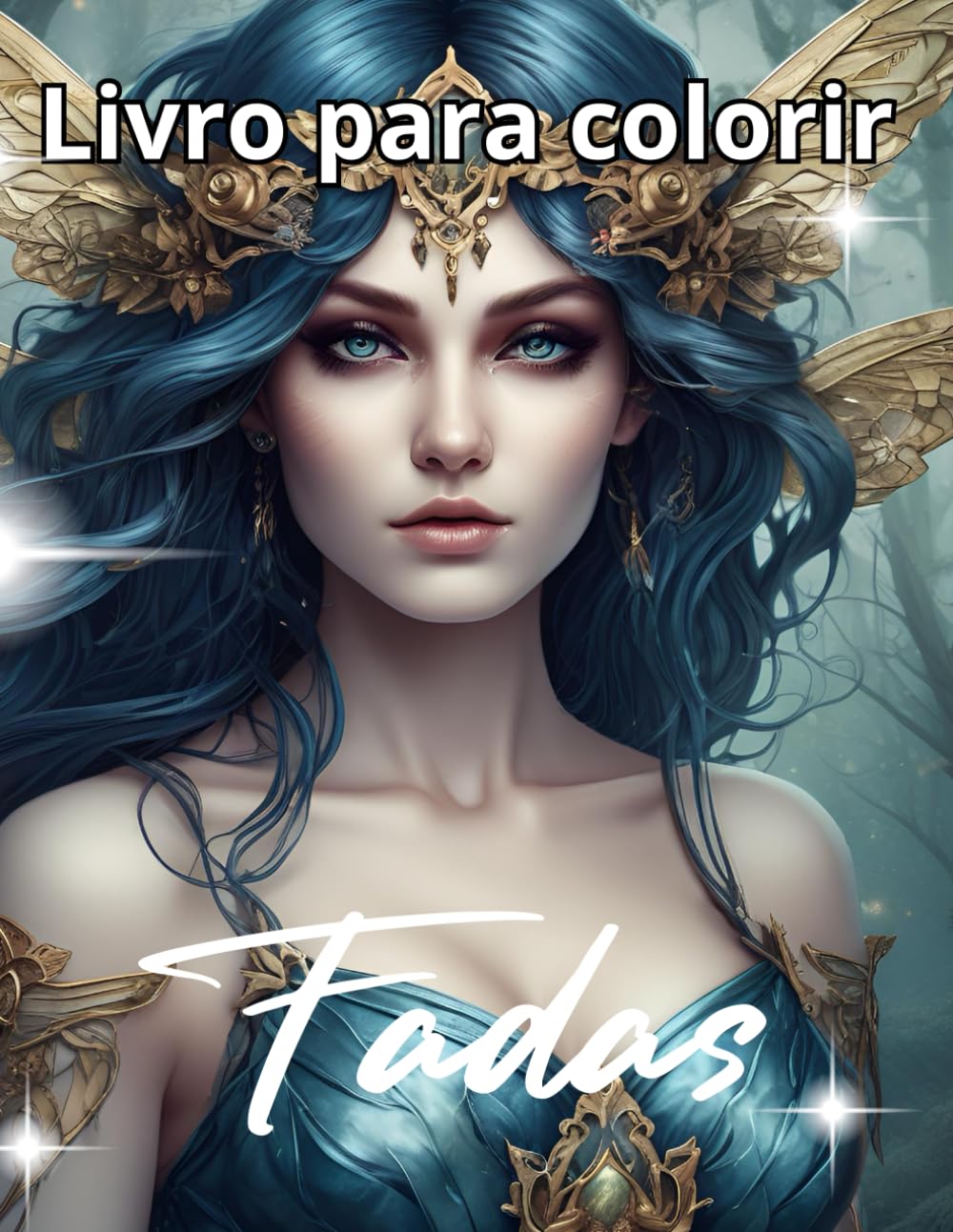 ler totalmente Fadas para Colorir: Livro de Fantasia para Adultos: Explore um mundo mágico de fadas e paisagens encantadas - Livro antisstress com ilustraçoes detalhadas para relaxar e despertar a criatividade