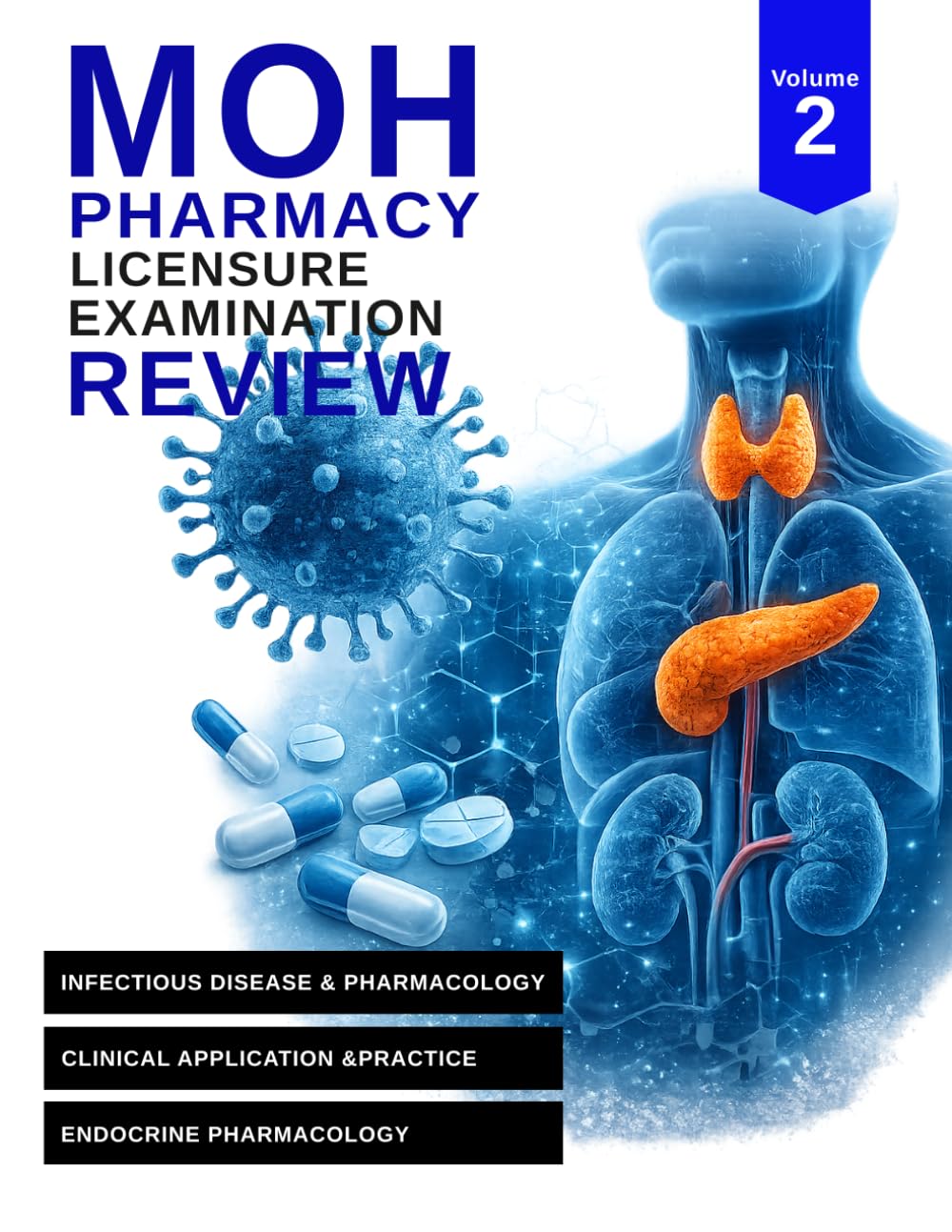 ler totalmente MOH Pharmacy Licensure Examination Review: Vol 2: Infectious Disease & Endocrine Pharmacology for MOH Board Exam