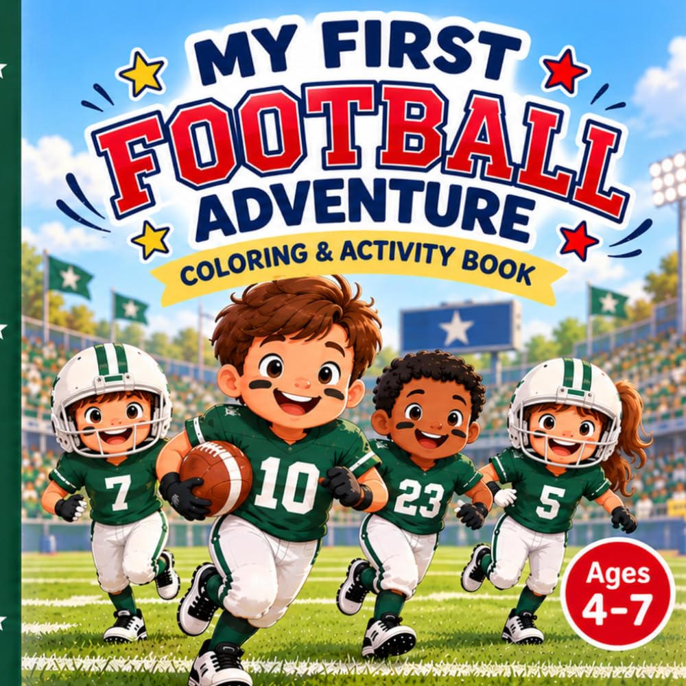 My First Football Adventure: Coloring & Activity Book baixar livro de graça