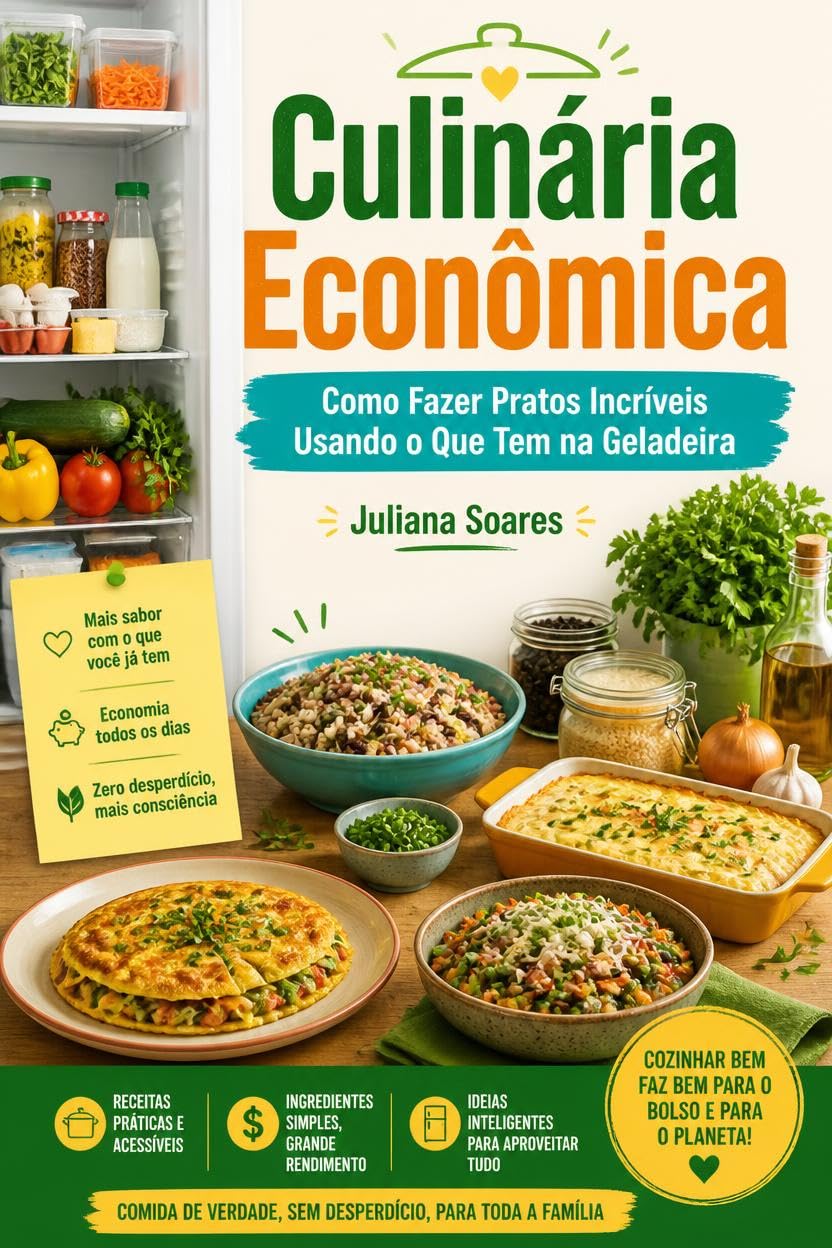 Culinária Econômica: Como Fazer Pratos Incríveis Usando o Que Tem na Geladeira baixar o livro de graça
