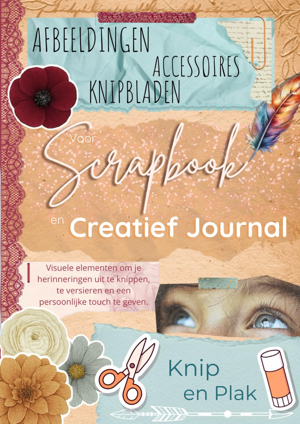 Afbeeldingen, Accessoires en Knipbladen voor Creatieve Scrapbooks en Journals: Visuele elementen om je herinneringen uit te knippen, te versieren en te personaliseren baixar o livro de graça