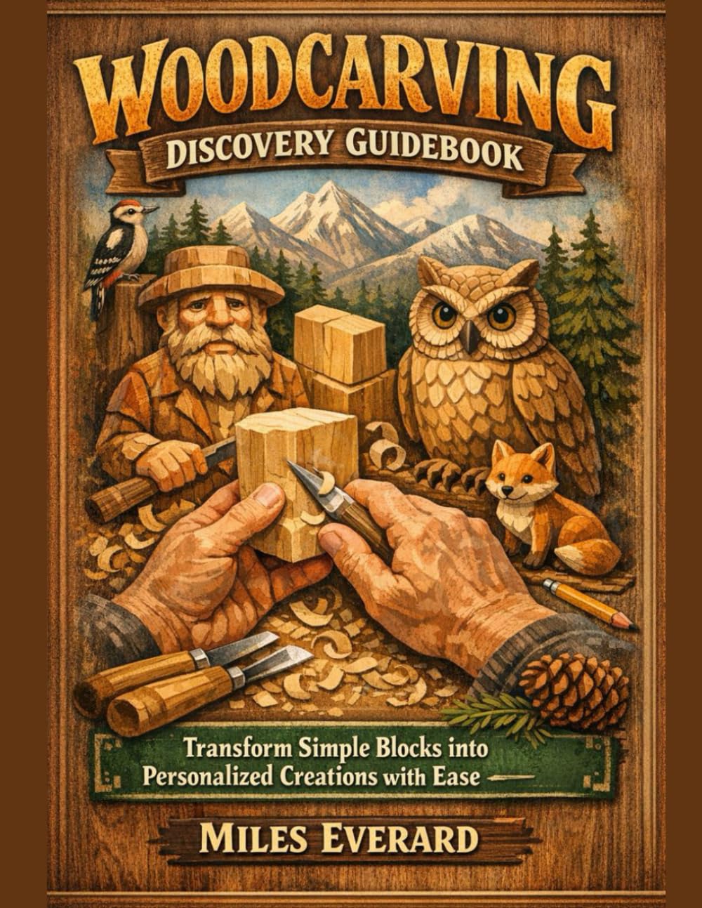 ler totalmente Woodcarving Discovery Guidebook: Transform Simple Blocks into Personalized Creations with Ease