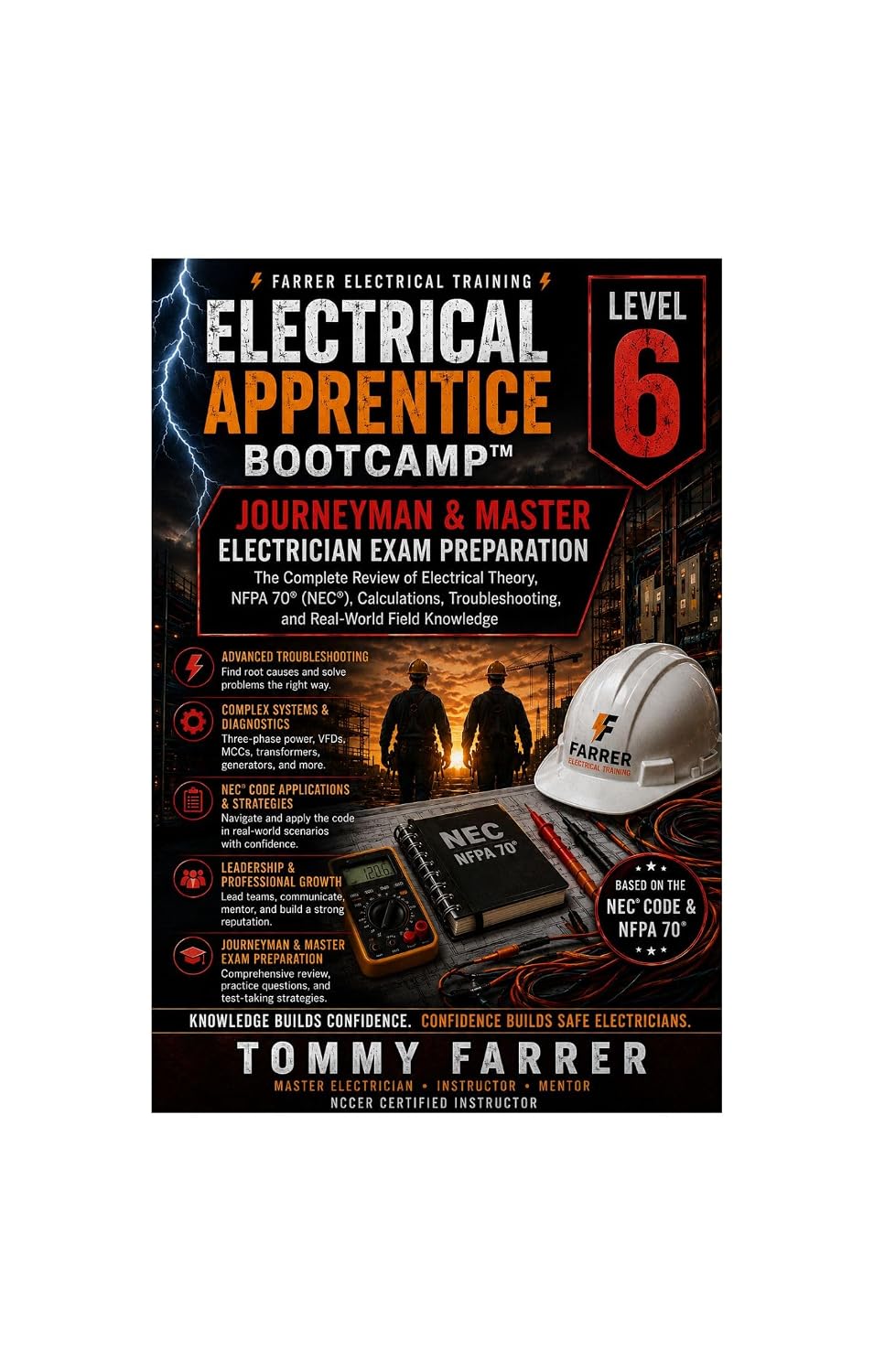 ler totalmente Electrical Apprentice Bootcamp - Level 6: Journeyman & Master Electrician Exam Preparation: The Complete Review of Electrical Theory, NFPA 70 (NEC), Calculations,... Apprentice Bootcamp™) (English Edition)