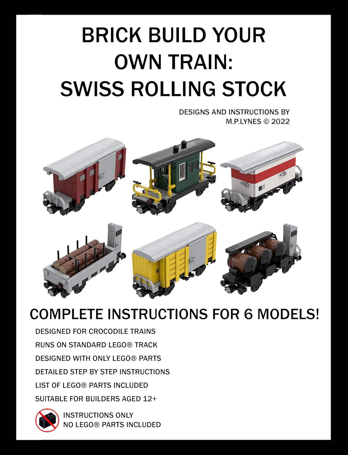 BRICK BUILD YOUR OWN TRAIN: SWISS ROLLING STOCK (English Edition) baixar o livro de graça