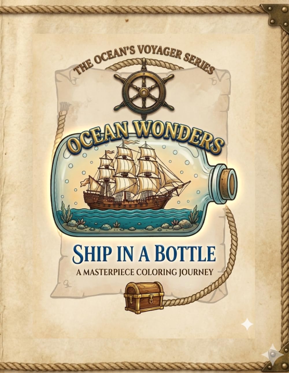 Title: Vintage Ships in a Bottle Coloring Book: Classic Sailing Vessels and Nautical Wonders for Adults baixar o livro de graça