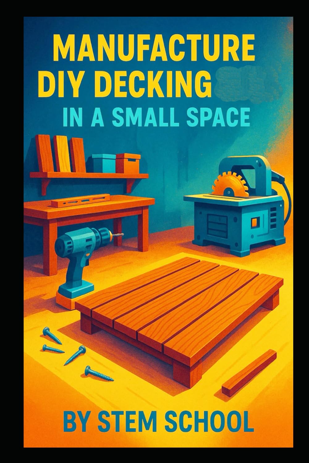 Manufacture DIY Decking in a Small Space: Build Modular Patio and Rooftop Terrace Platforms with Simple Tools baixar livro de graça