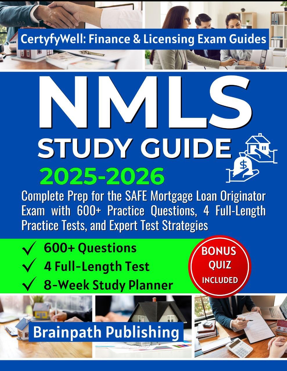 capítulo por capítulo baixar NMLS STUDY GUIDE 2025–2026: Complete Prep for the SAFE Mortgage Loan Originator Exam with 600+ Practice Questions, 4 Full-Length Practice Tests, and Expert... & Licensing Exam Guides) (English Edition)