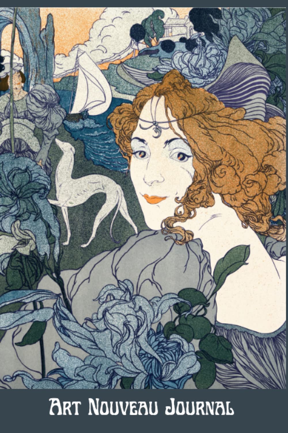 ler totalmente Art Nouveau Notebook: Original Painting By Georges De Feure