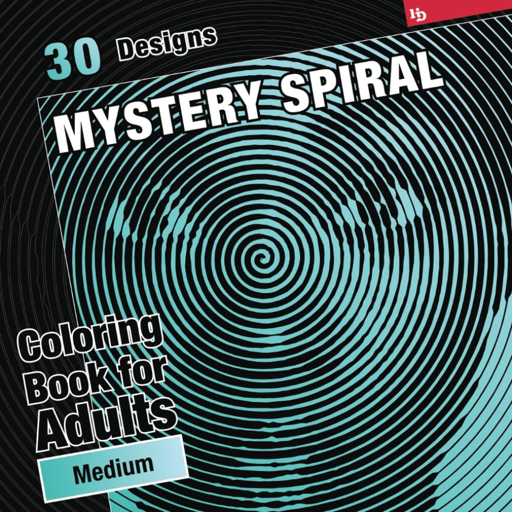 capítulo por capítulo baixar Mystery Spiral Coloring Book for Adults, Medium Blueberry: 30 Mixed Subjects. Color Inside the Lines to Reveal the Hidden Designs - Perfect for... Relief (Mixed Subjects Mystery Spirals)