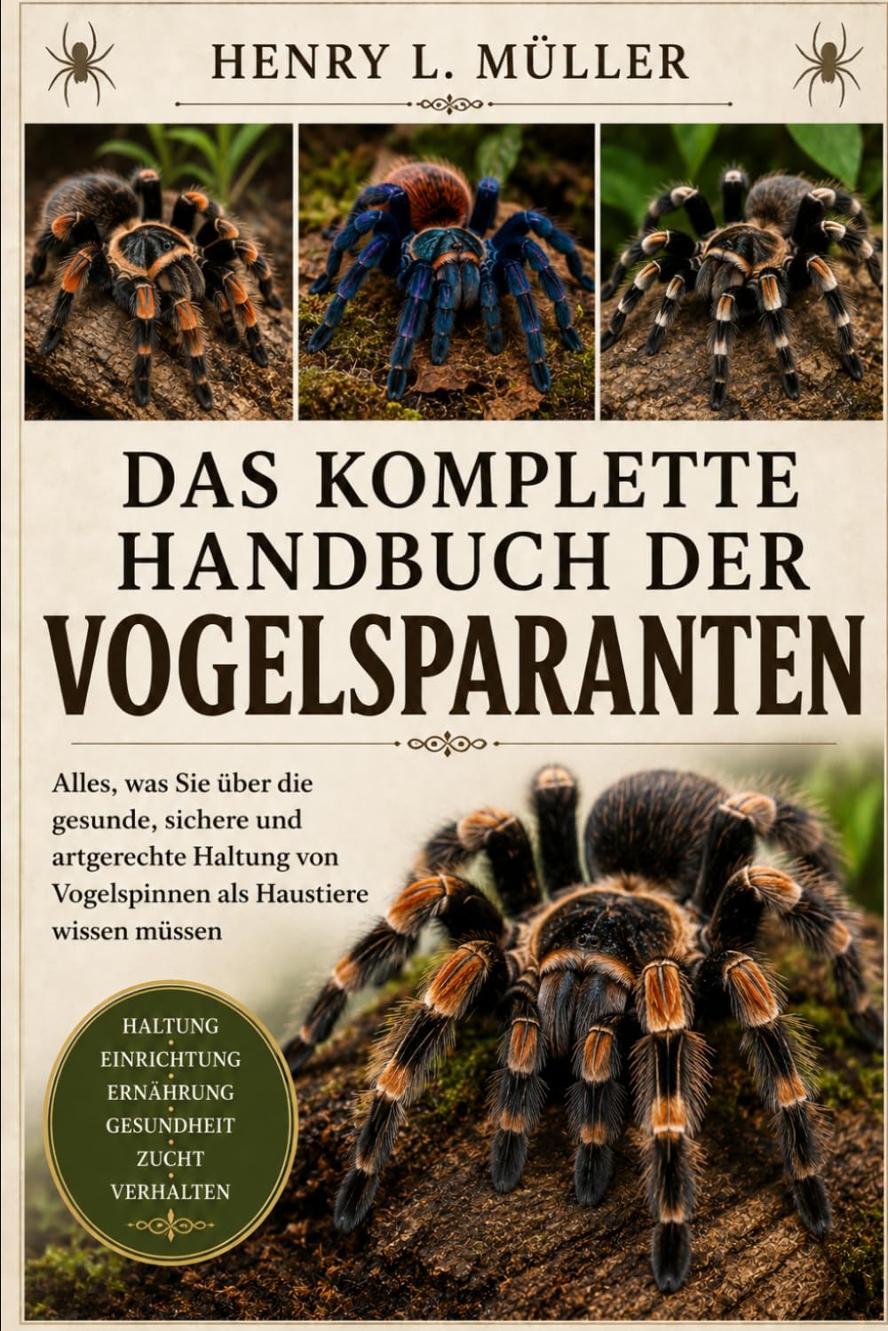 capítulo por capítulo baixar Das Komplette Handbuch Der Vogelsparanten: Alles, was Sie über die gesunde, sichere und artgerechte Haltung von Vogelspinnen als Haustiere wissen müssen