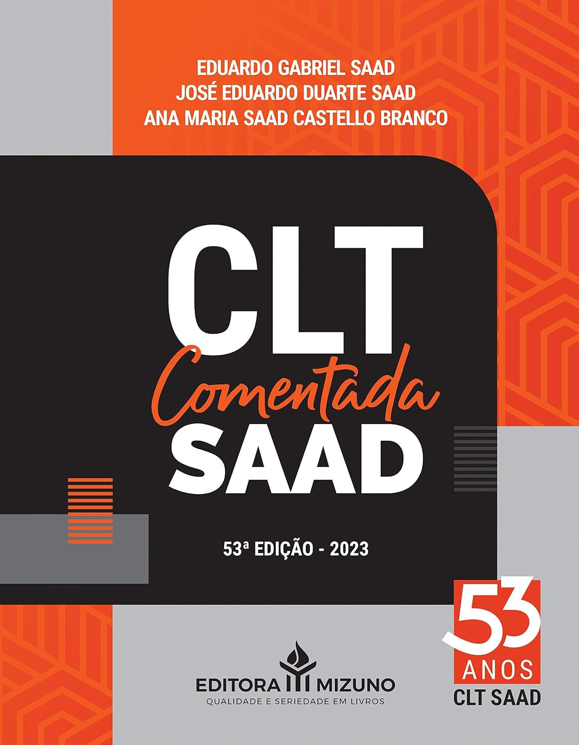 CLT Comentada SAAD 53ª Edição 2023 baixar livro de graça