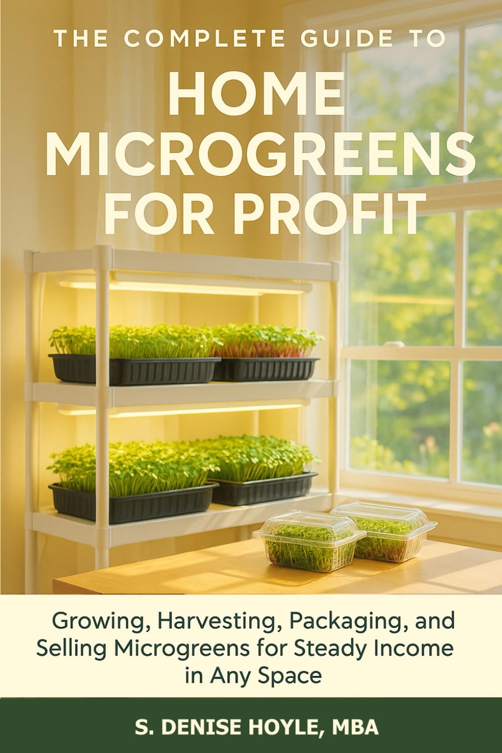 ler totalmente The Complete Guide to Home Microgreens for Profit: Growing, Harvesting, Packaging, and Selling Microgreens for Steady Income in Any Space
