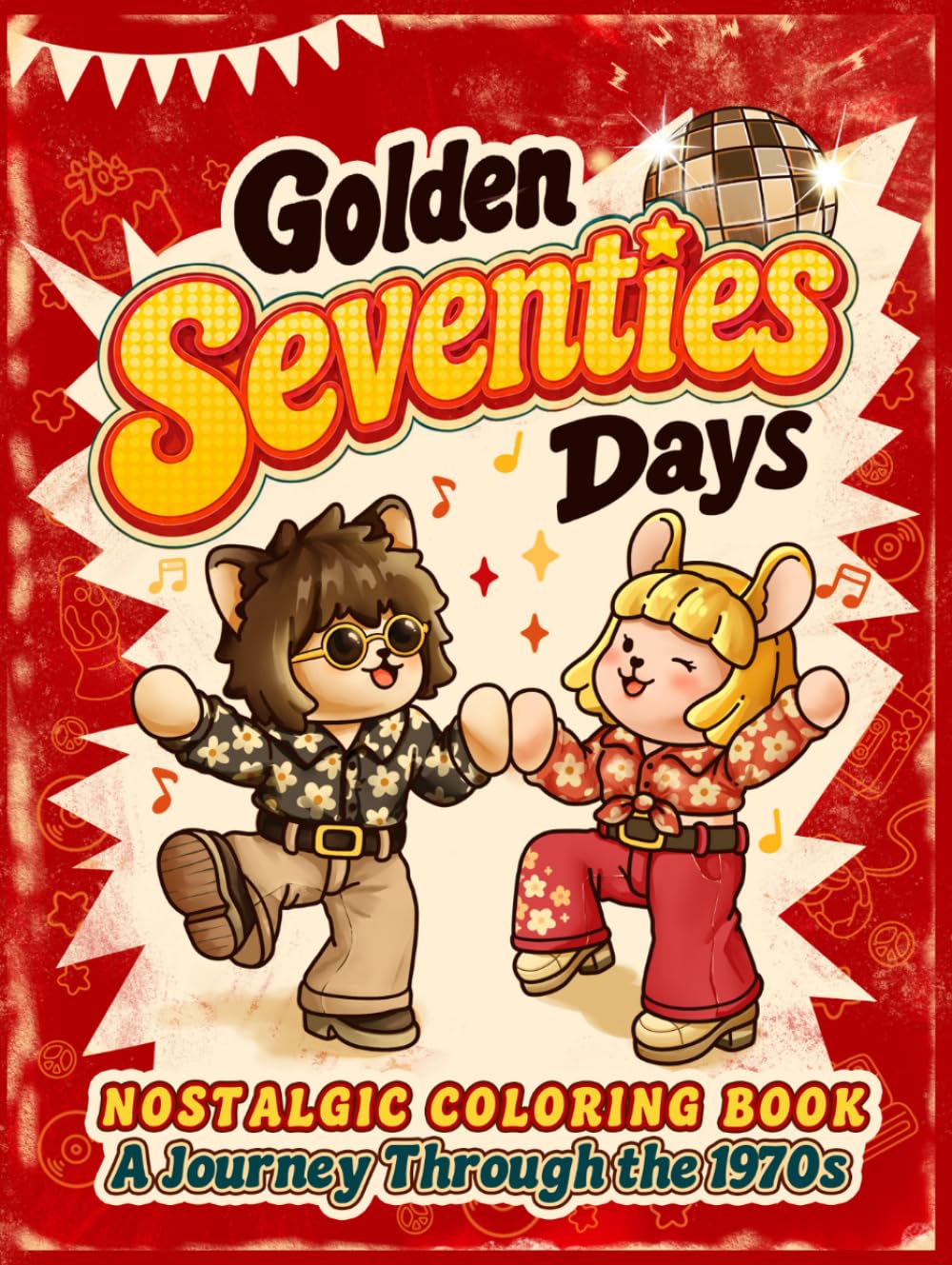 ler totalmente Cozy 1970s Coloring Book: A Nostalgic Journey Down Memory Lane to the Seventies Filled with Retro Memories, Fun Facts and Easy-to-Color Vintage Scenes for Adults | 8.5 x 11 Inch