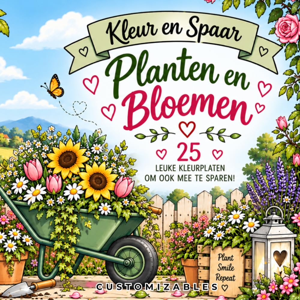 capítulo por capítulo baixar Kleur en spaarboek - Bloemen en planten (Dutch Edition)