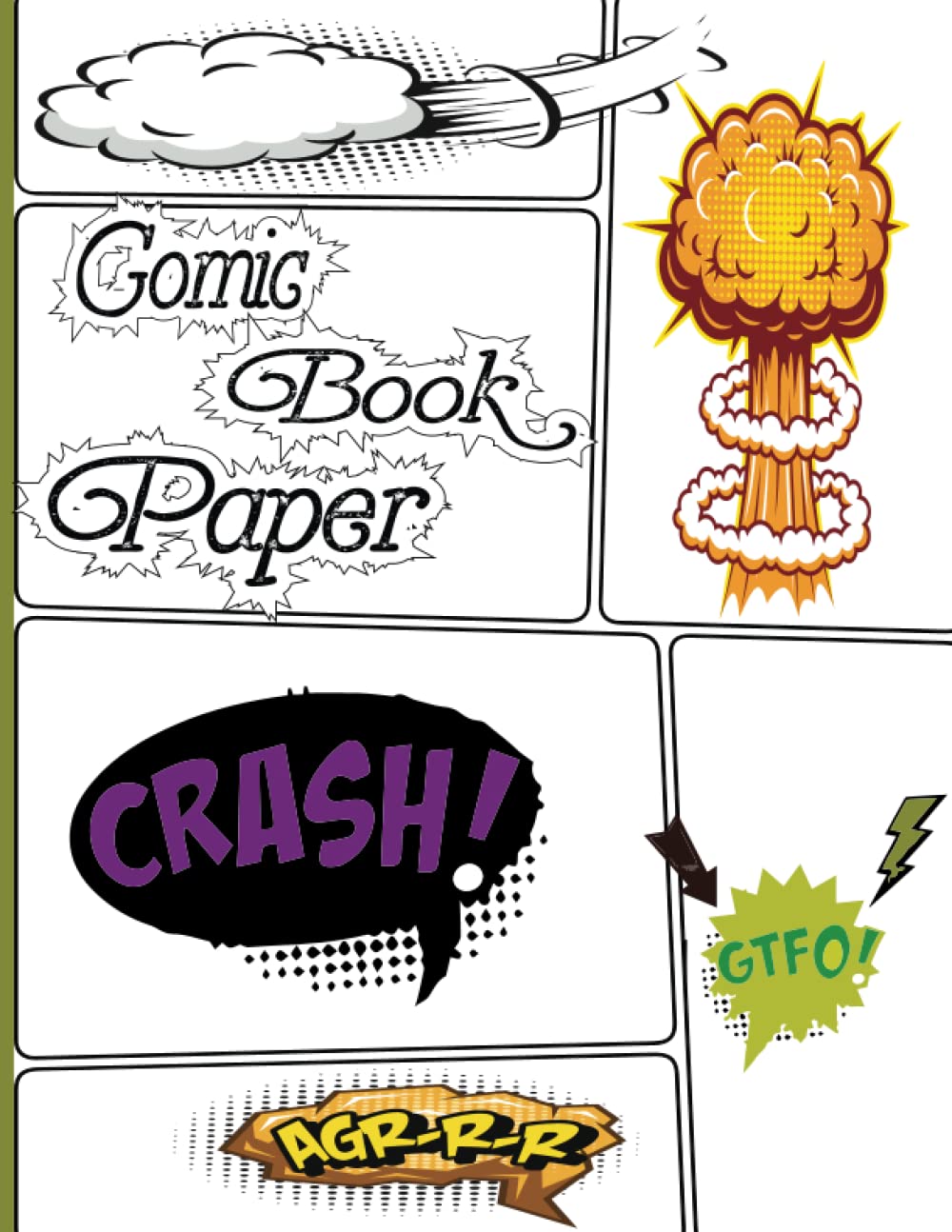 Comic Book Paper: Create Your Own Comics With This Comic Book Journal Notebook Cartoon Comic Book With Lots of Templates baixar livro de graça