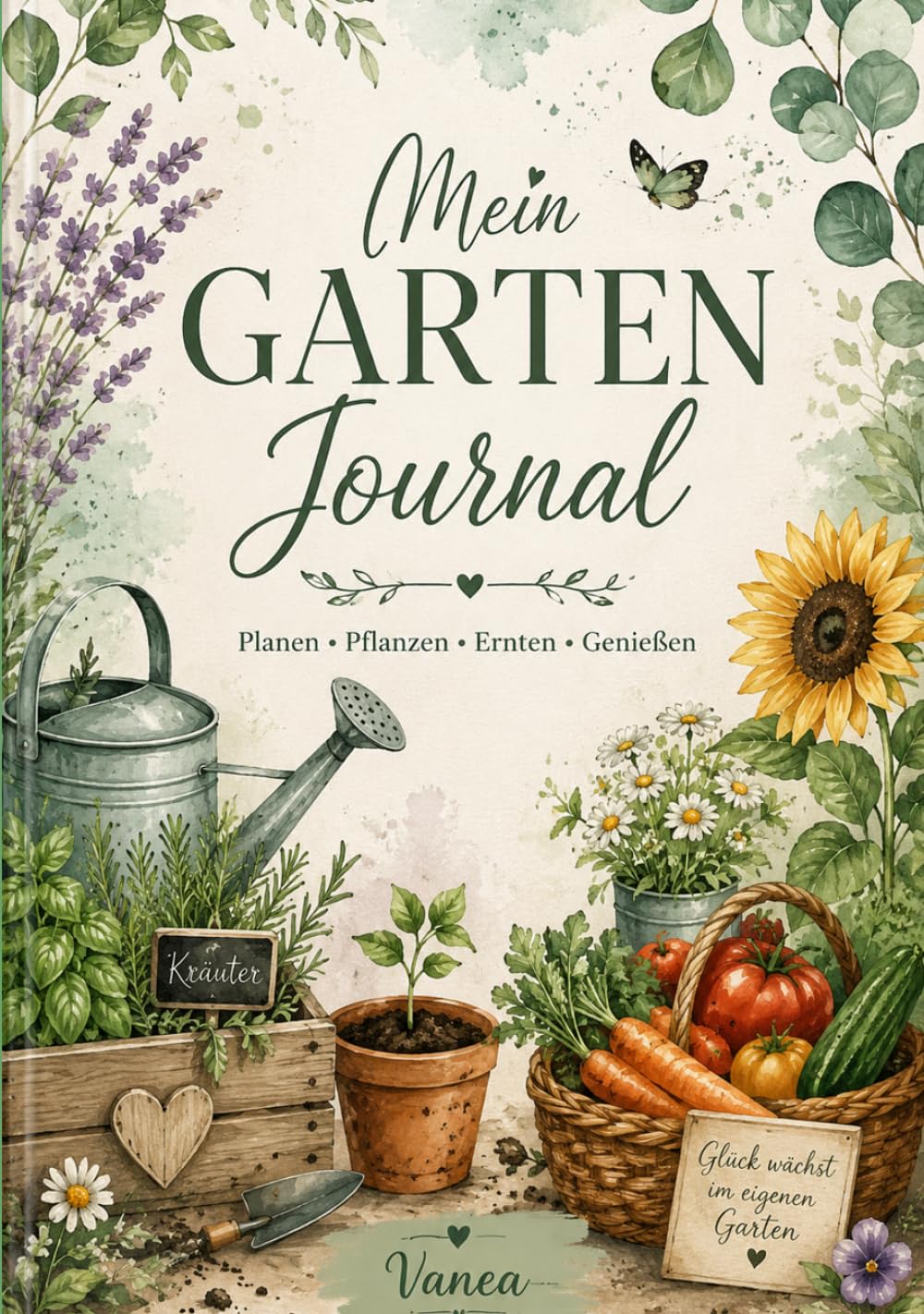 Mein Garten Journal - Planen, Pflanzen, Pflegen & Ernten: Der liebevoll gestaltete Gartenplaner mit Beetplänen, Pflanzenübersichten, Erntetagebuch, Gartenprojekten und vielem mehr (German Edition) baixar o livro de graça
