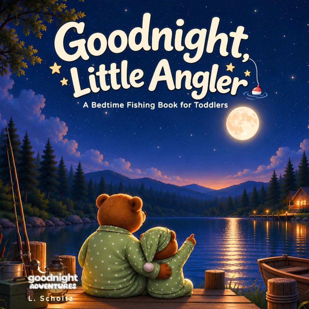 ler totalmente Goodnight, Little Angler: A Bedtime Fishing Book for Toddlers and Little Kids (Goodnight Adventures)
