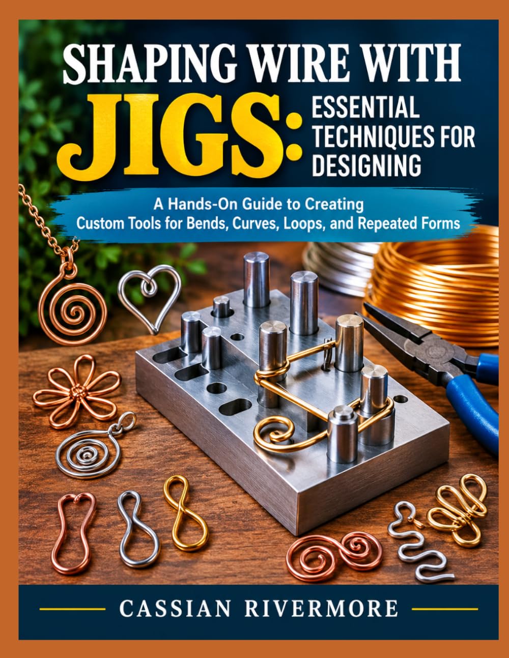 SHAPING WIRE WITH JIGS: ESSENTIAL TECHNIQUES FOR DESIGNING: A Hands-On Guide to Creating Custom Tools for Bends, Curves, Loops, and Repeated Forms baixar livro de graça