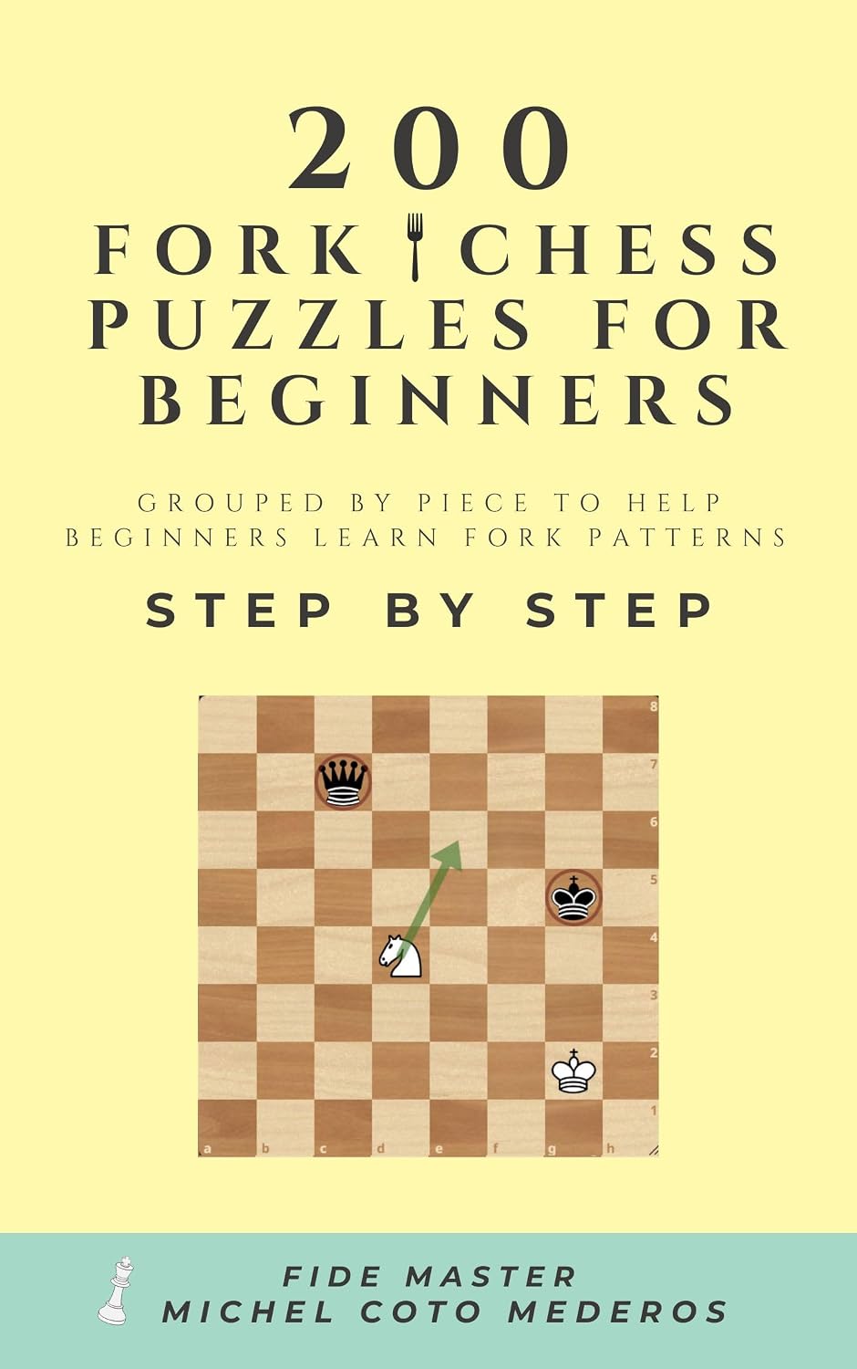 capítulo por capítulo baixar 200 FORK Chess Puzzles for Beginners: Grouped by Piece to Help Beginners Learn FORK Patterns Step by Step (Chess Course For Beginners Book 3) (English Edition)
