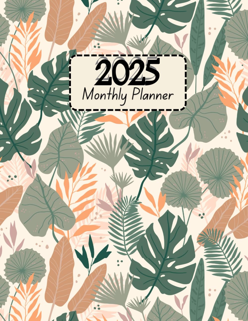 2025 Monthly Planner: One Year Schedule Organizer with Holidays and Inspirational Quotes (January 202( through December 2025) baixar livro de graça