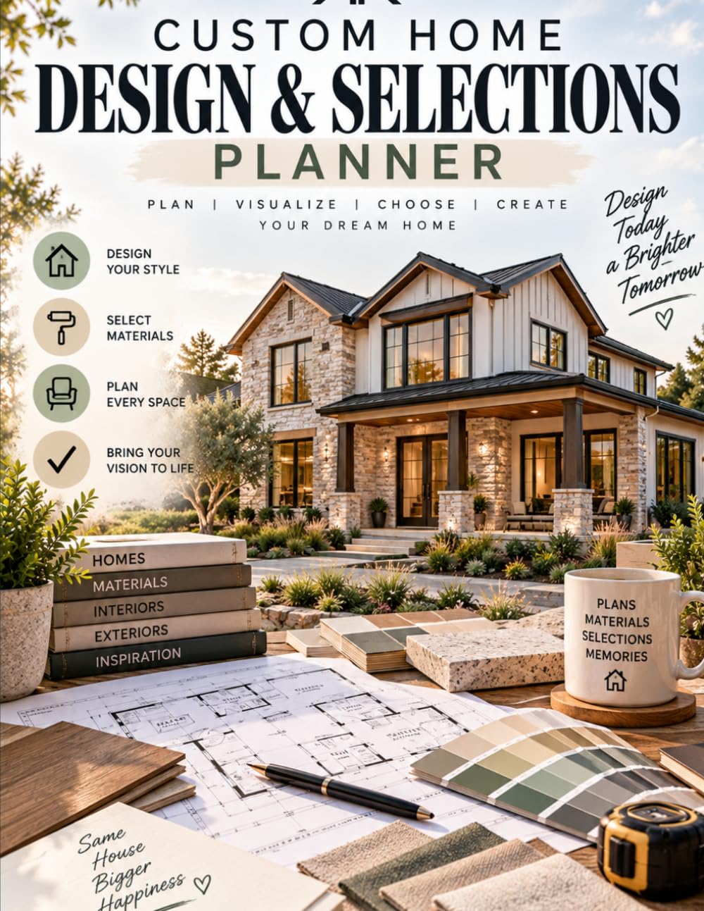 capítulo por capítulo baixar Custom Home Design & Selections Planner: A Room-by-Room Workbook for Planning Finishes, Fixtures, Materials & Your Dream Home