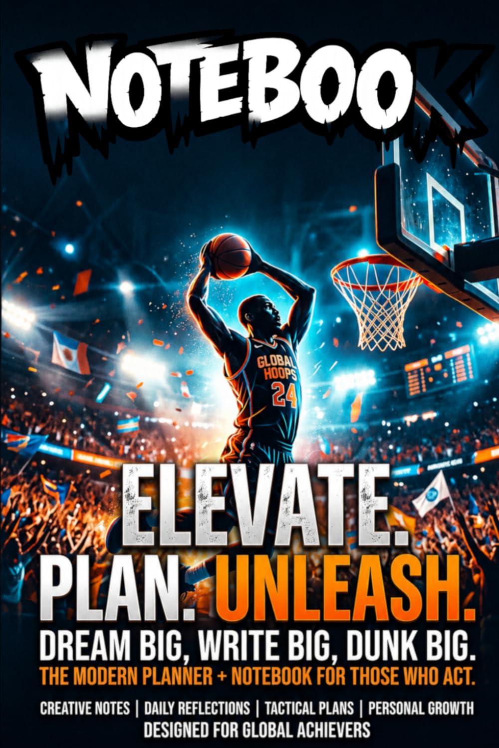 Basketball Notebook – Motivational Lined Writing Pad for School, Practice and Daily Notes: High‑Energy Basketball Design • 110 Lined Pages for Writing, Planning and Creative Ideas baixar o livro de graça