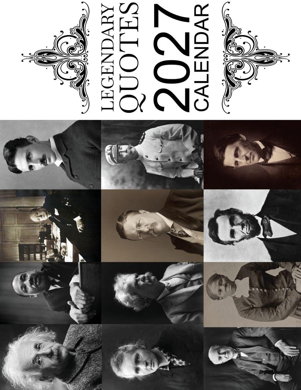 ler totalmente Legendary Quotes 2027 Calendar