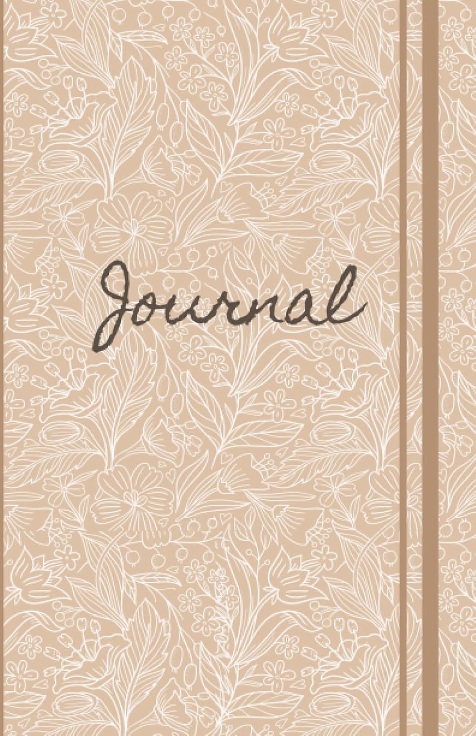 ler totalmente Journal: 100 pages lined floral notebook, great for work and travel