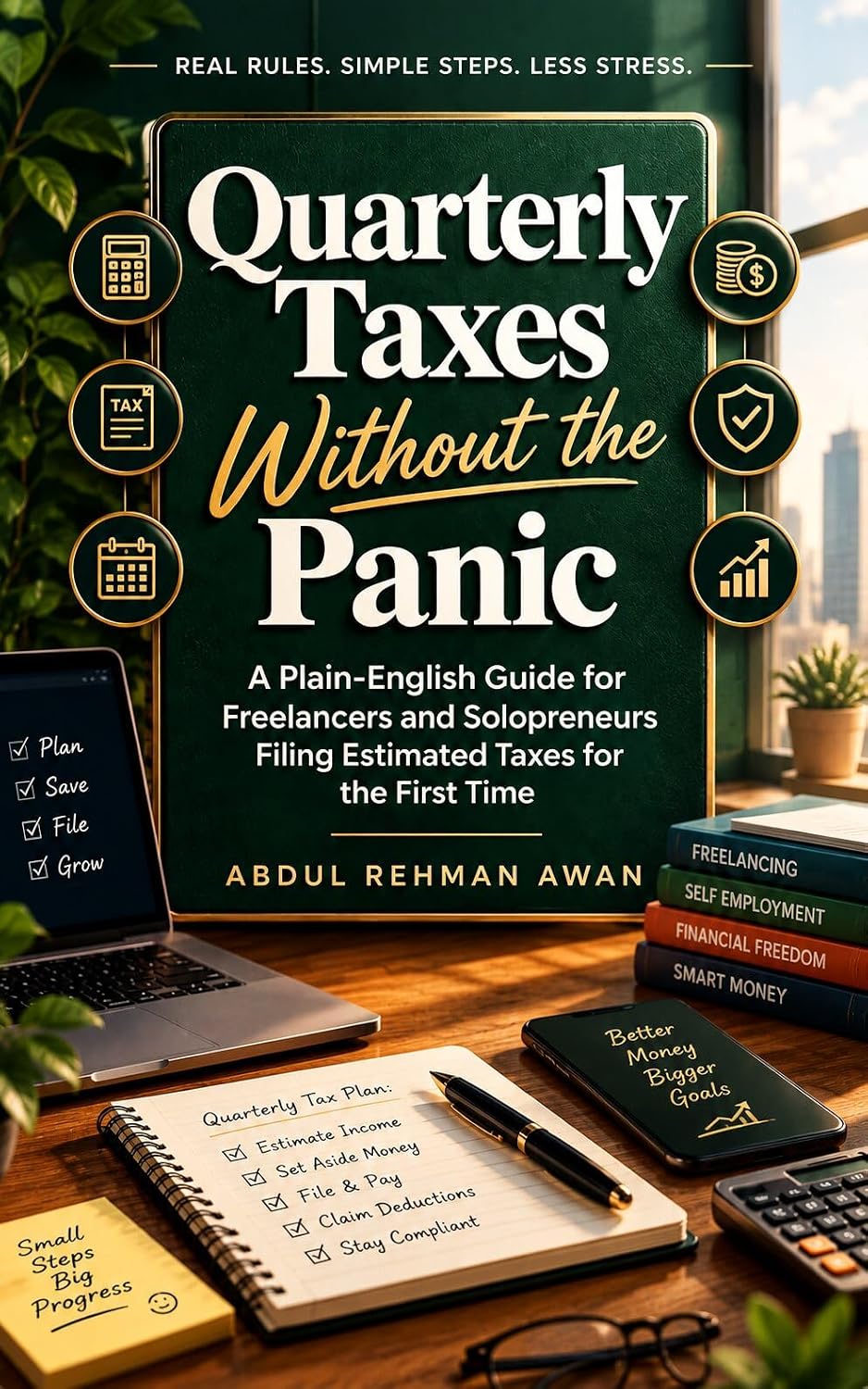 Quarterly Taxes Without the Panic: A Plain-English Guide for Freelancers and Solopreneurs Filing Estimated Taxes for the First Time (English Edition) baixar livro de graça