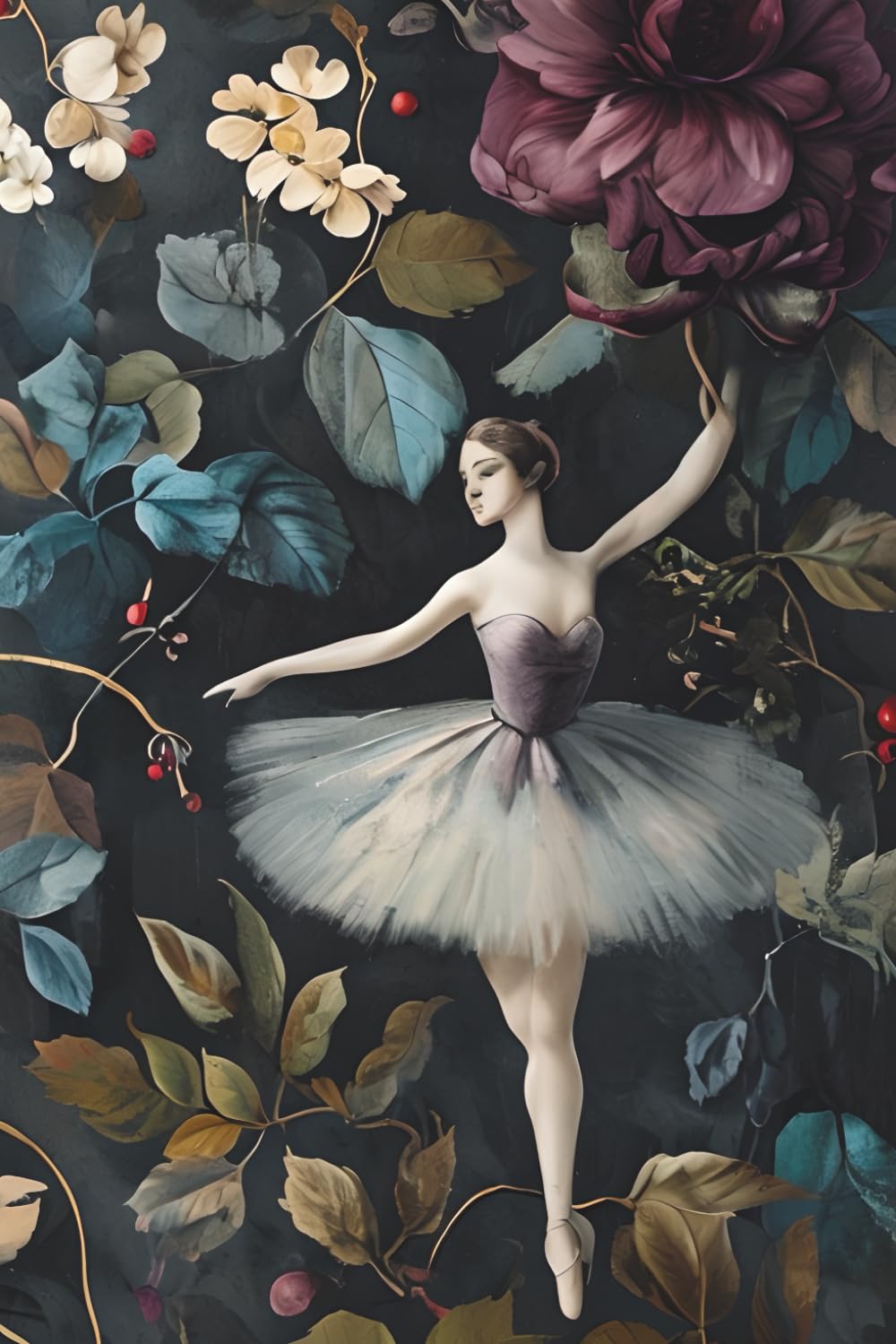 capítulo por capítulo baixar Enchanted Bloom: My Botanical Ballet Journal: A Lined Notebook for Ballerinas to Capture Artistic Inspiration, Rehearsal Notes & Inner Thoughts | Perfect for Classical Dancers & Creative Souls