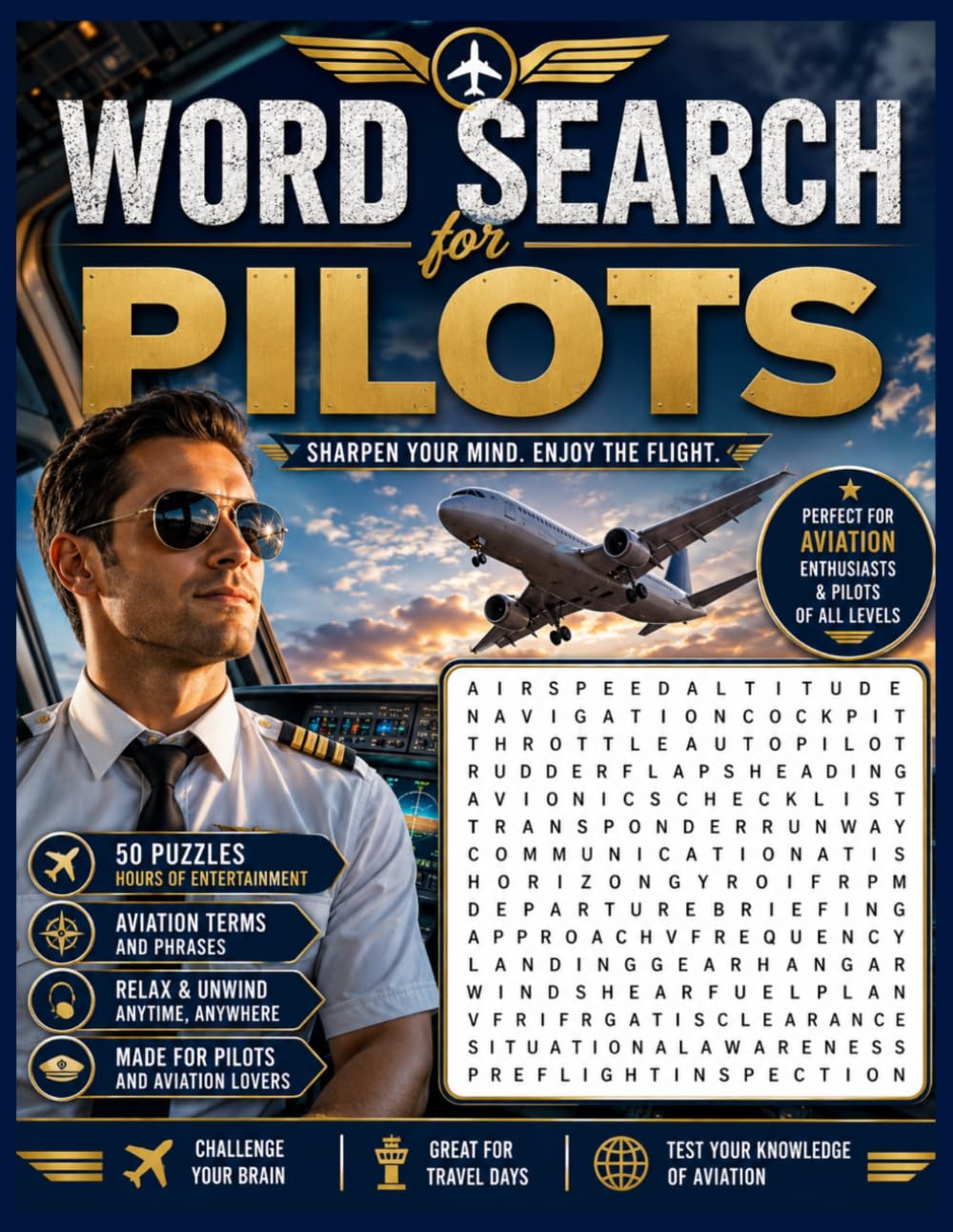 Word Search for Pilots: Relaxing Word Finder Puzzles for Long Hauls, Layovers, Overnights & Travel (M A Ford Puzzle Collection) baixar o livro de graça