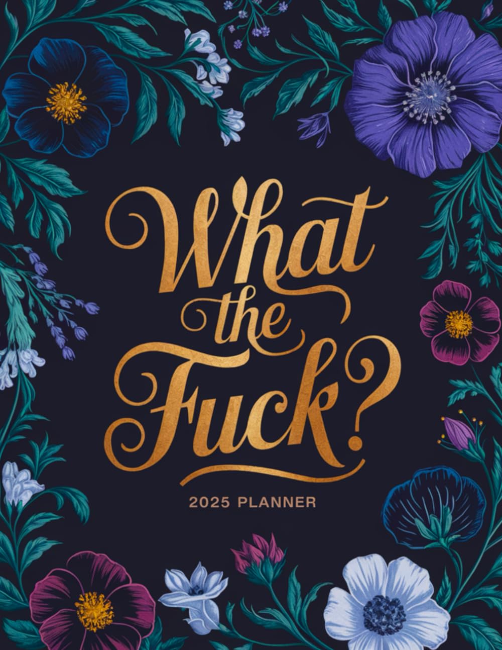 What the Fuck?: 2025 Monthly and Weekly Planner For Tired-Ass Women baixar o livro de graça