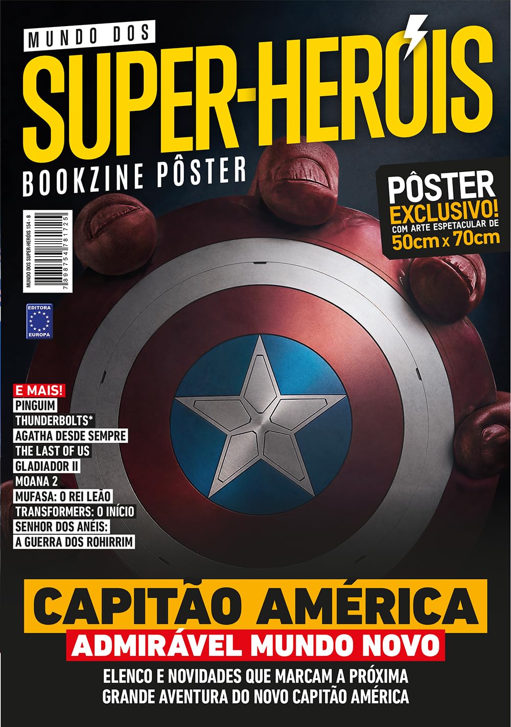 Capitão América: Admirável Mundo Novo - Superpôster Mundo dos Super-Heróis baixar livro de graça