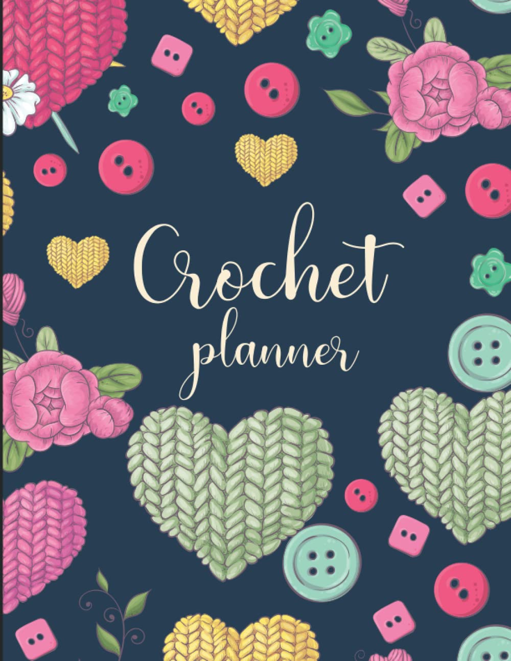ler totalmente Crochet Planner: My 120 Crochet Project Journal Notebook Planner for Crochet and Tracking Your Yarn Crochet Stitches and Projects Planner for Yarn... log book crochet journal a project planner
