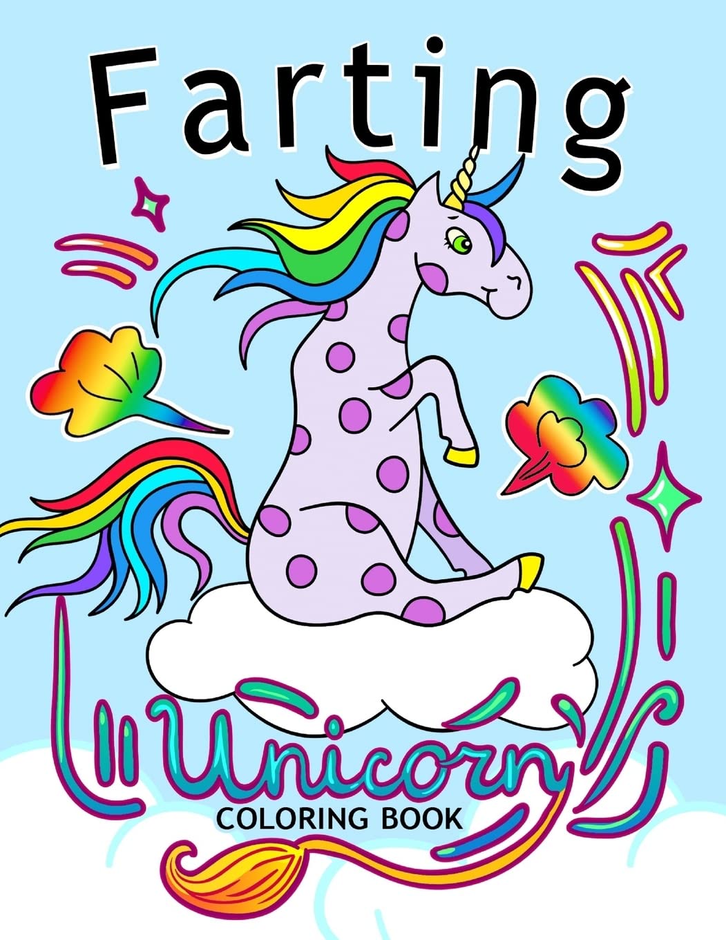 Farting Unicorn Coloring books: Stress-relief Coloring Book For Grown-ups, Men, Women baixar livro de graça