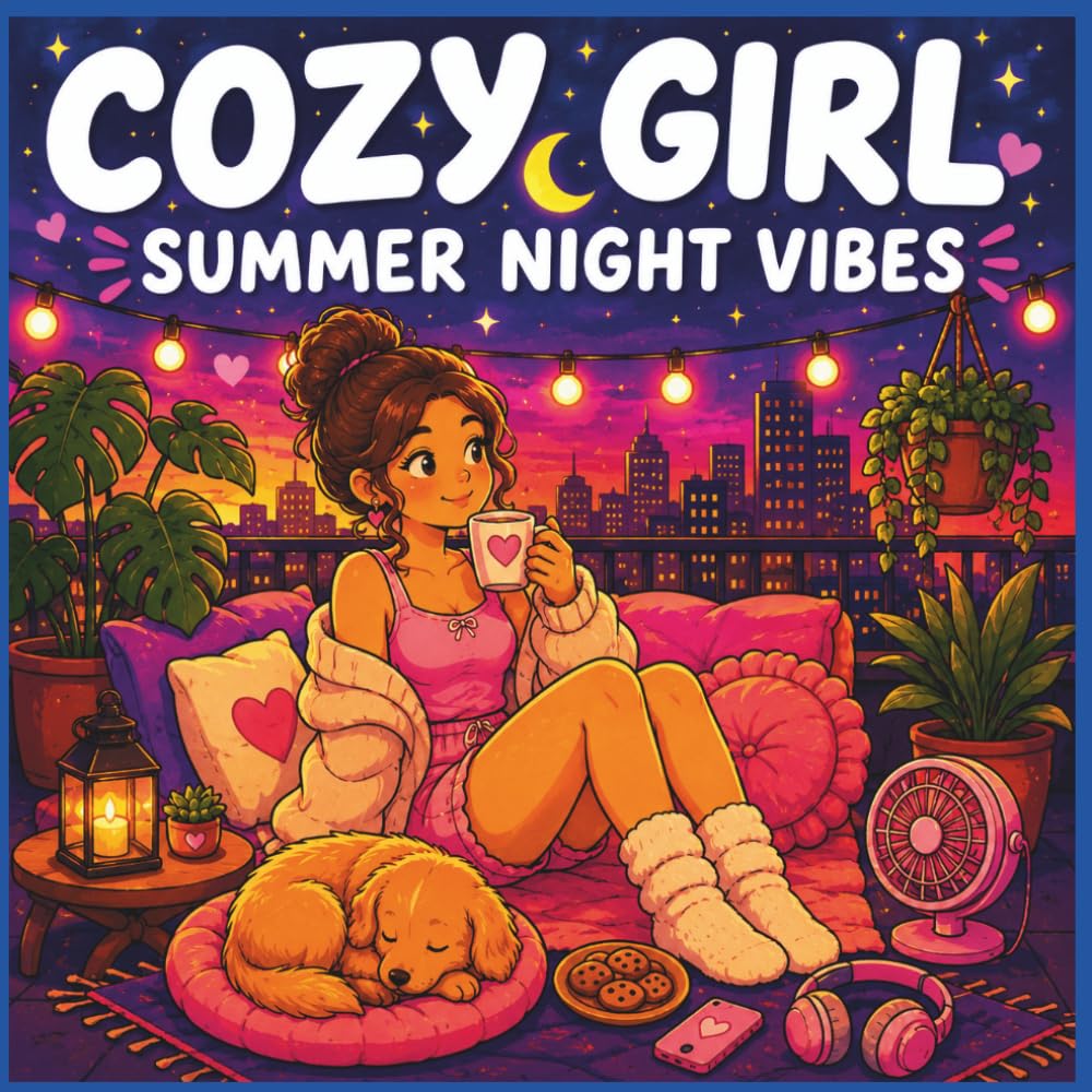 capítulo por capítulo baixar Cozy Girl Summer Night Vibes: Coloring Book for Women and Teens Featuring 50 Relaxing Evening Adventures, Cozy Moments, Road Trips, City Lights and Summer Memories