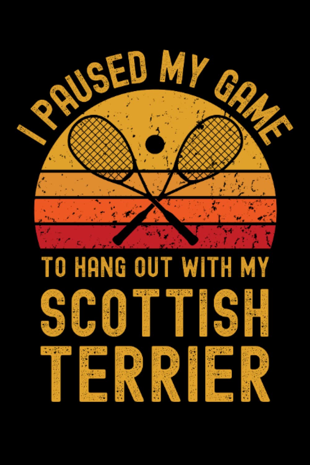 ler totalmente Squash and Scottish Terrier: 6"x9", Notes, Notebook, Journal, Diary, 120 Pages lined, Paperback Cover