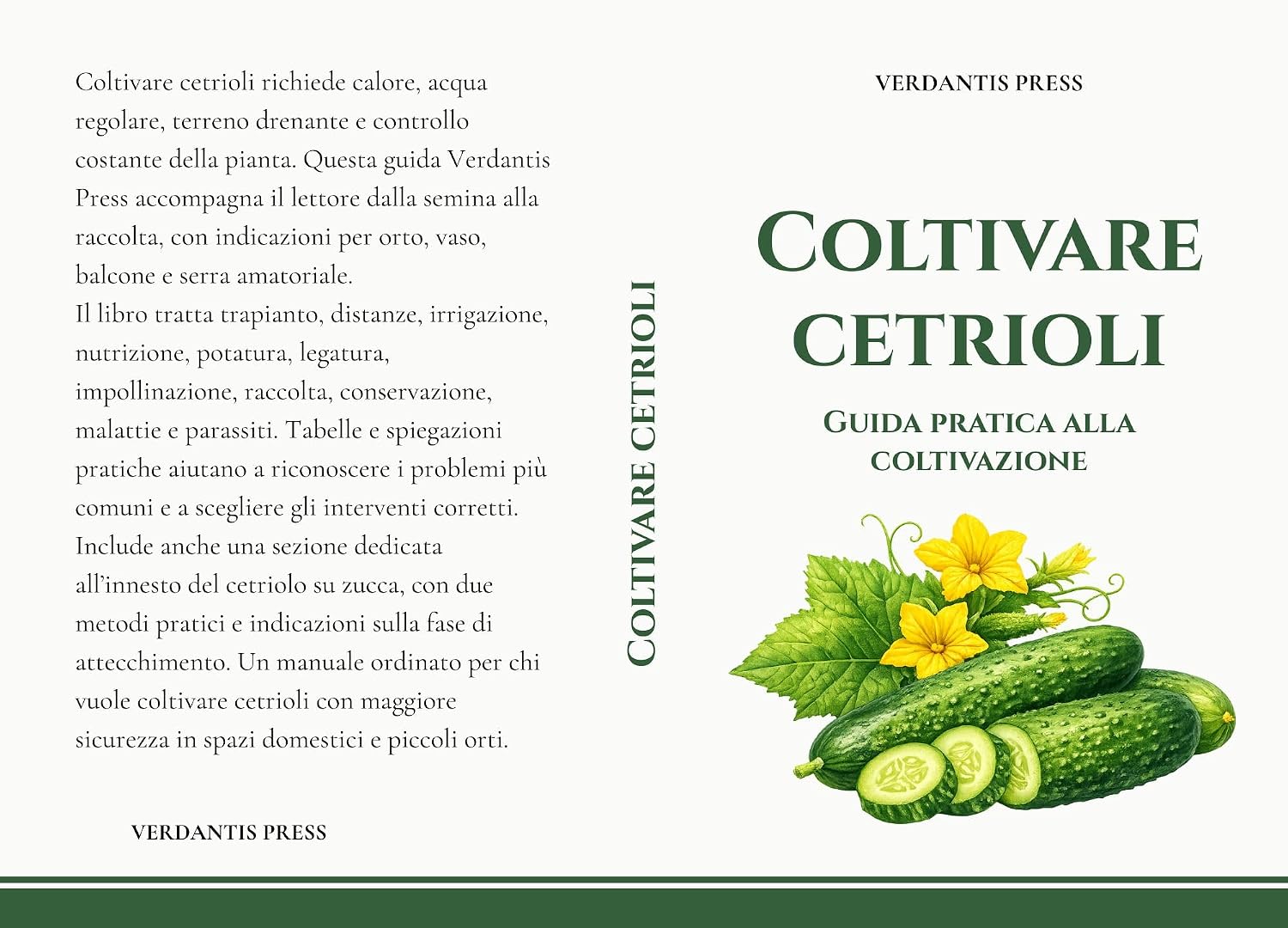 capítulo por capítulo baixar Coltivare cetrioli: Guida pratica alla coltivazione (Guide pratiche Verdantis per l’orto e il giardino) (Italian Edition)