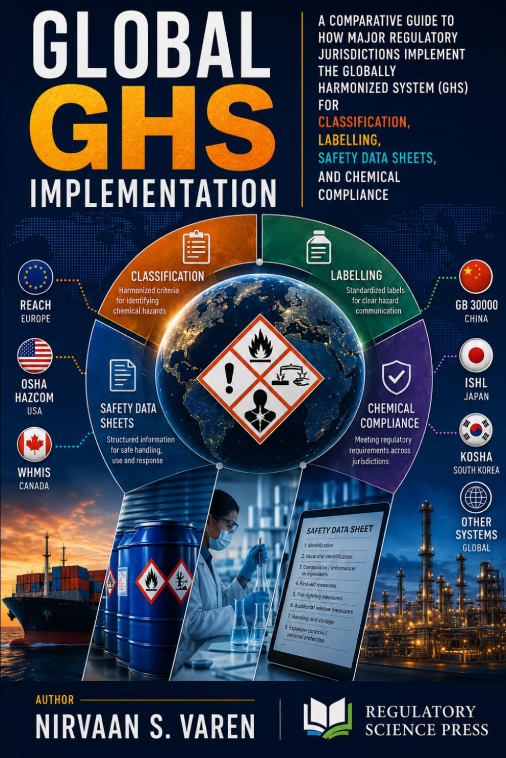 ler totalmente Global GHS Implementation: A Comparative Guide to How Major Regulatory Jurisdictions Implement the Globally Harmonized System for Classification, Labelling, Safety Data Sheets, and Chemical Comp