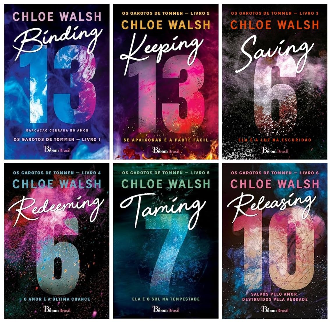 Kit Coleção Os Garotos de Tommen (Chloe Walsh - 6 volumes) baixar o livro de graça