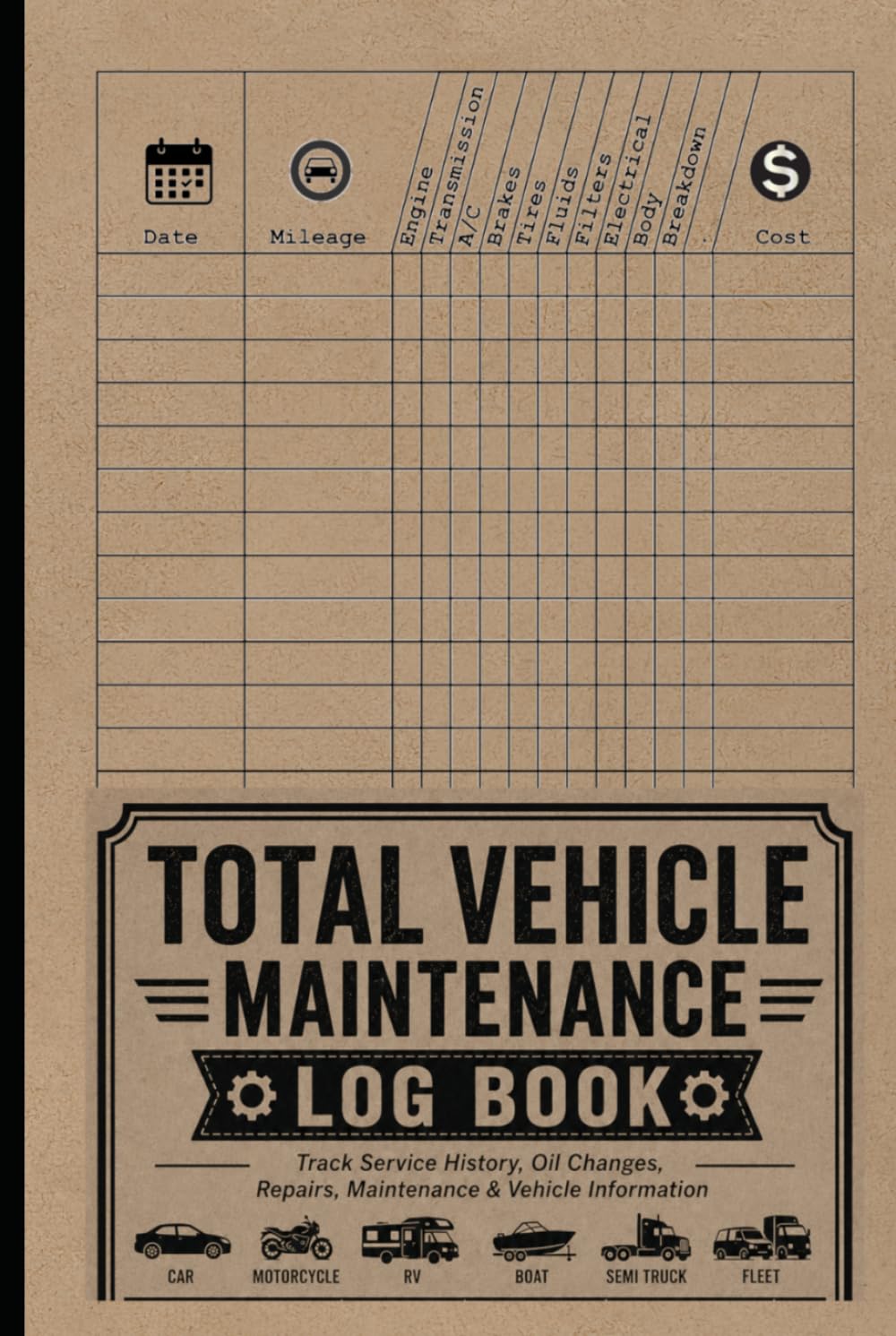 capítulo por capítulo baixar Total Vehicle Maintenance Log Book: Track Service History, Oil Changes, Repairs, Maintenance Costs, Vehicle Information & More. For Cars, SUVs, RVs, Trucks, Vans and Motorcycles