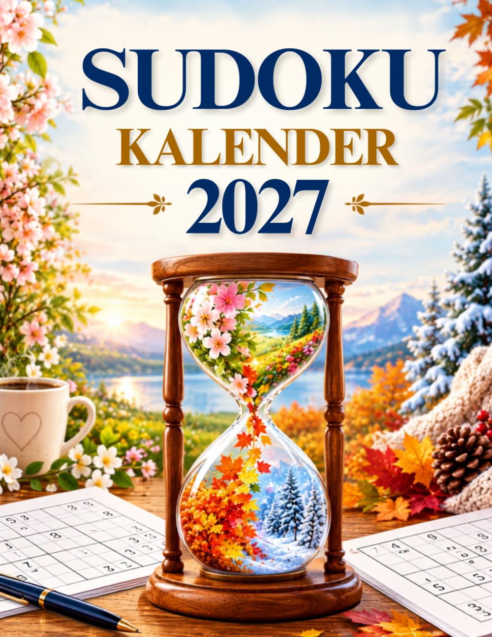 capítulo por capítulo baixar Sudoku Kalender 2027: 365 Sudoku-Rätsel für Erwachsene – Jeden Tag eine neue Herausforderung. (German Edition)