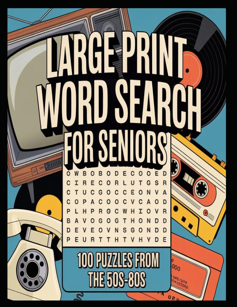 capítulo por capítulo baixar Large Print Word Search for Seniors: 100 Puzzles from the 50s-80s: A Nostalgic Journey Through Four Amazing Decades to Relive Memories & Boost Brain Health