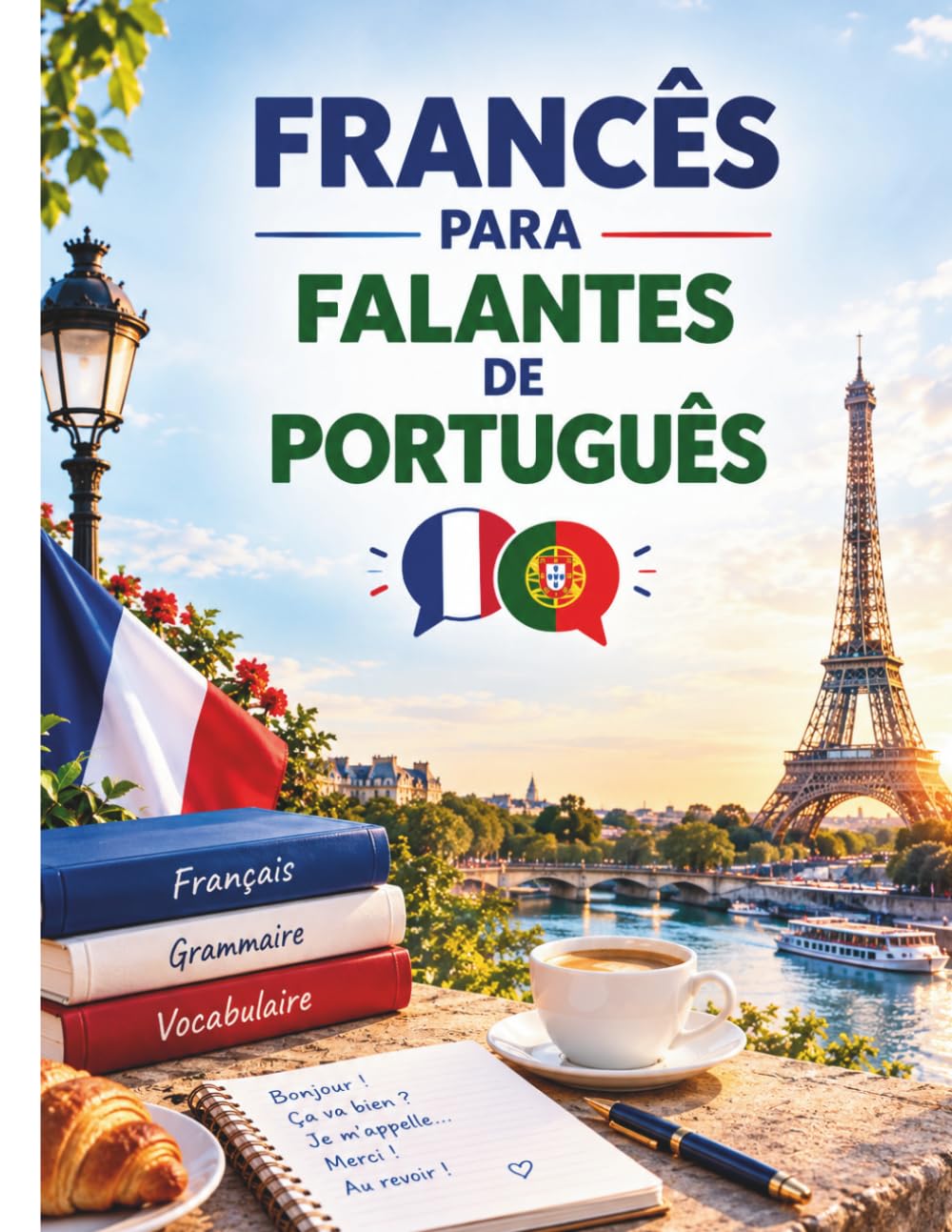 ler totalmente FRANCÊS PARA FALANTES DE PORTUGUÊS: Guia Prático para Aprender Francês do Zero (Portuguese Edition)