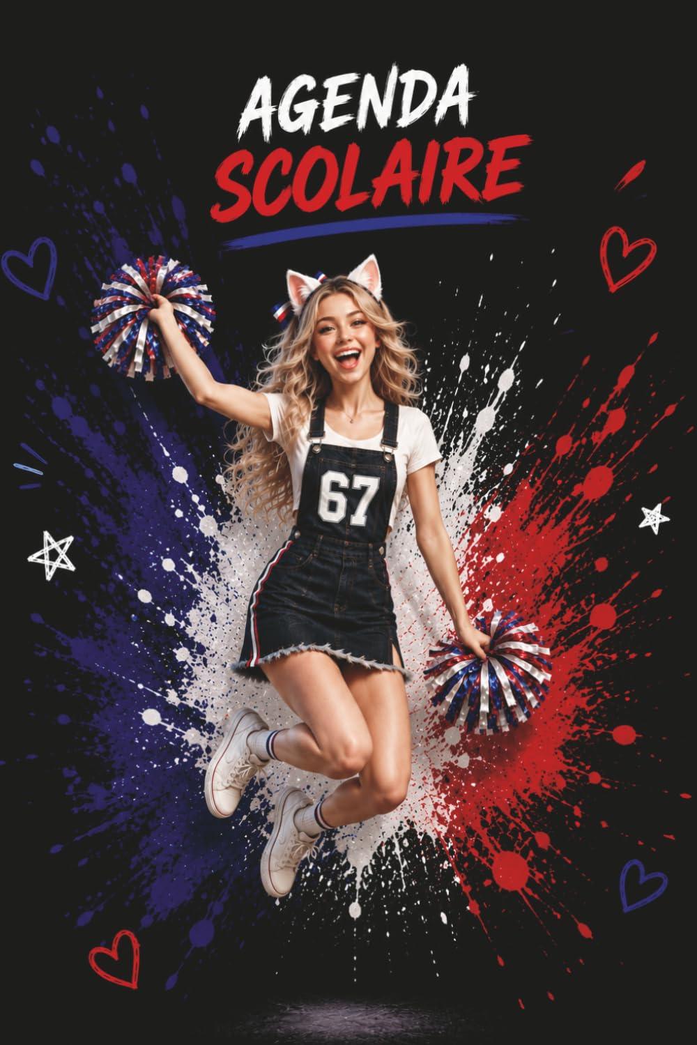 ler totalmente Agenda Scolaire 2026-2027 SIX SEVEN 67: Planificateur scolaire 2 jours par page – Organisation, devoirs, emploi du temps et notes – Pour filles, collégiennes et lycéennes (French Edition)